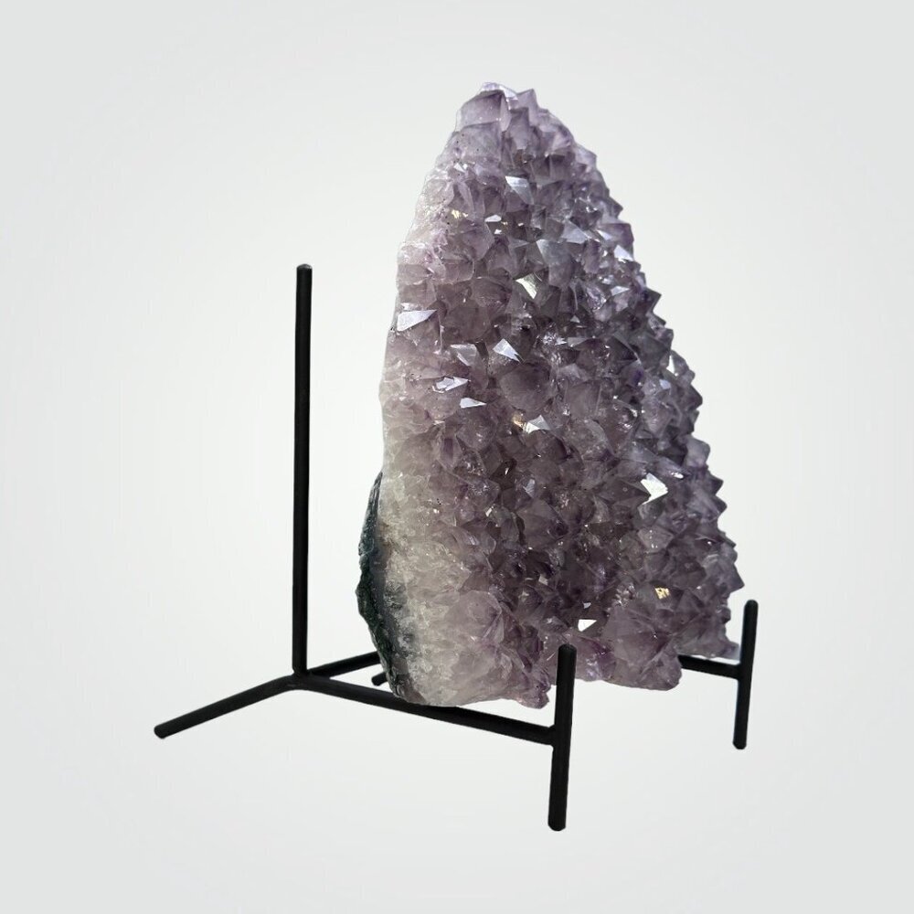 Large Raw Amethyst, Rough Geode Slab, Purple Crystal Cluster, From Brazil (BD) - Picture 4 of 15